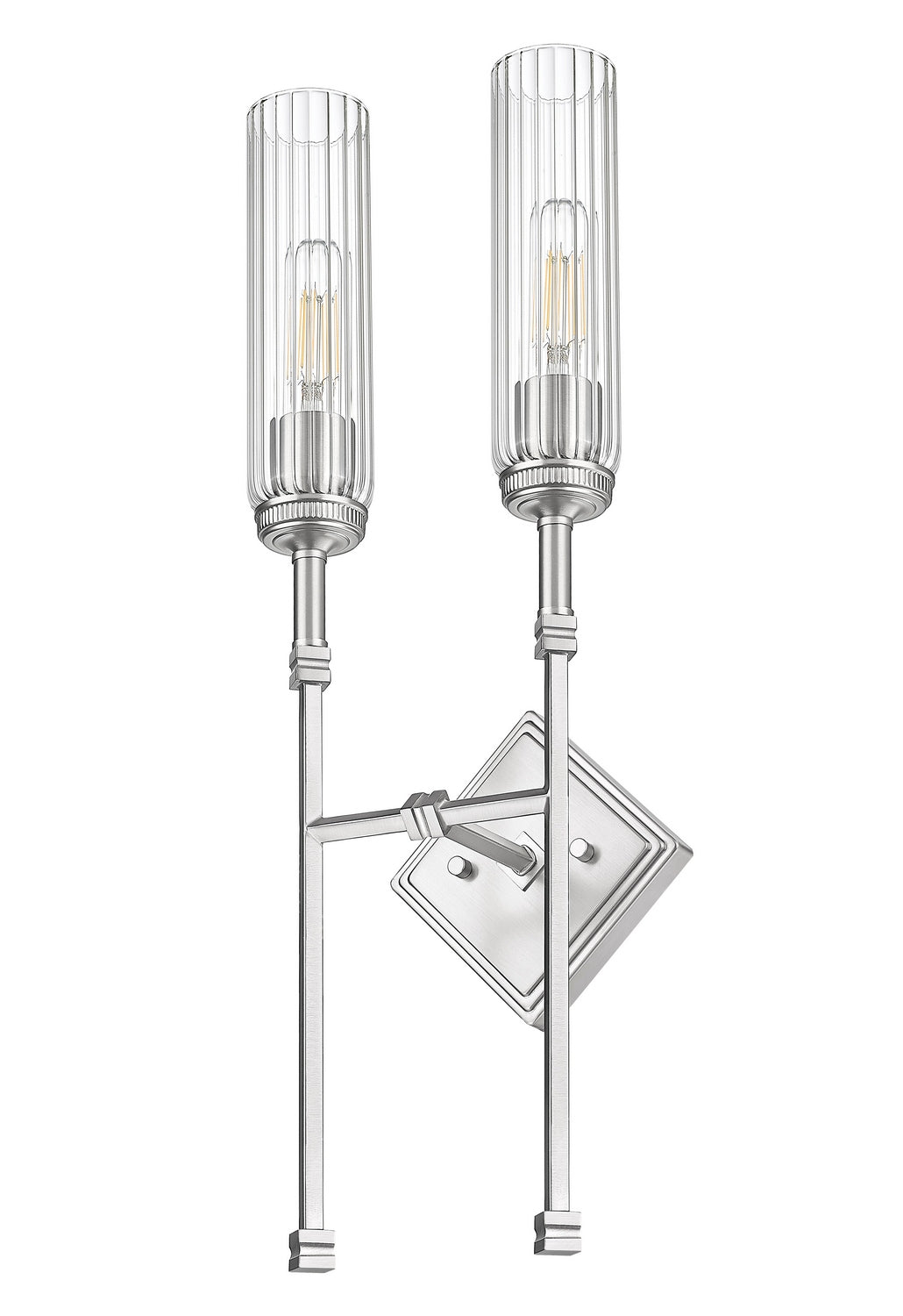 Applique murale Esme Nickel brossé, 8" – vue 2