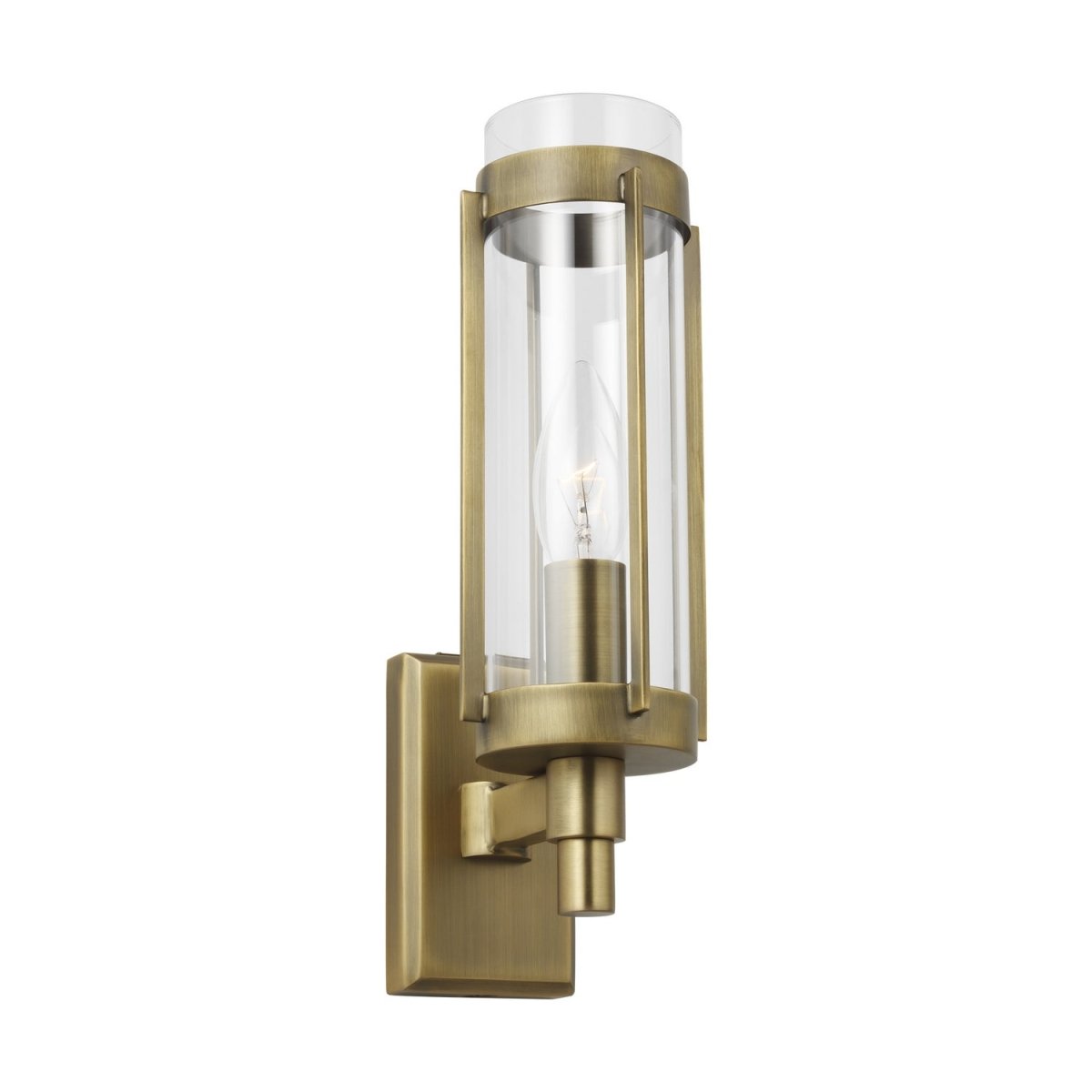 Applique murale Flynn - Laiton vieilli dans le temps by Visual Comfort Studio | Luminaires & cie