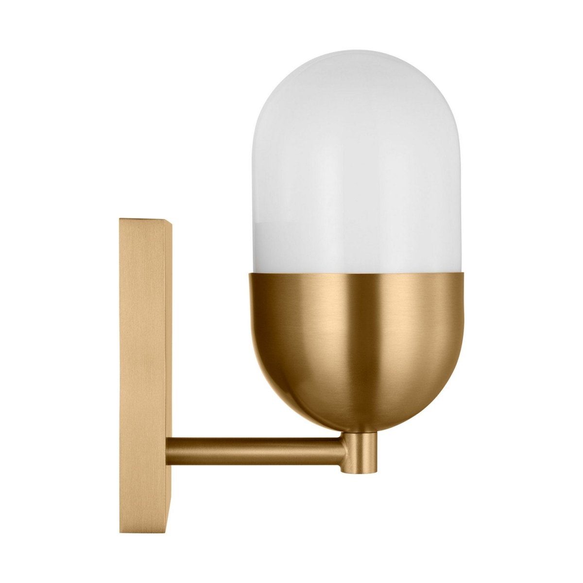Applique murale Foster - Laiton satiné by Visual Comfort Studio | Luminaires & cie