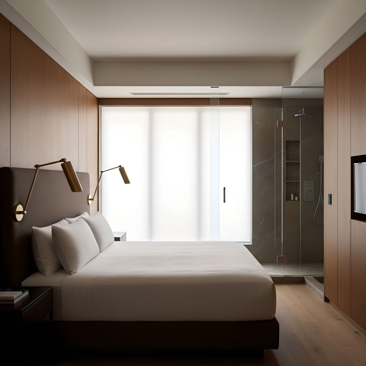 Applique murale Frasar - Laiton satiné 8" by Visual Comfort Studio | Luminaires & cie