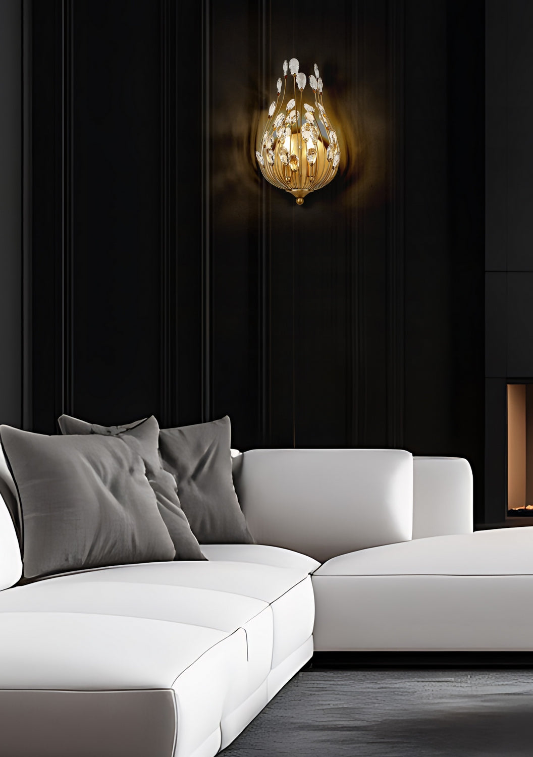 Applique murale Gabriella Or moderne – vue 8