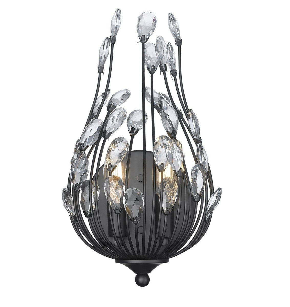 Applique murale Gabriella - Noir mat by Z-Lite | Luminaires & cie