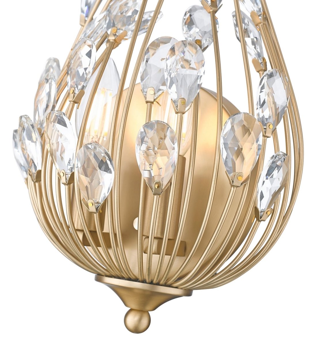 Applique murale Gabriella - Or moderne by Z-Lite | Luminaires & cie