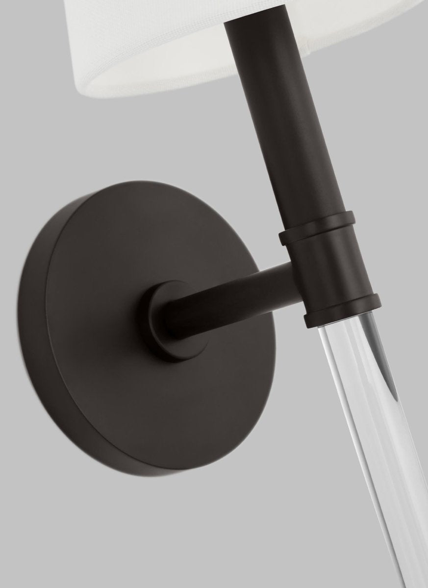 Applique murale Hanover - Nickel poli by Visual Comfort Studio | Luminaires & cie