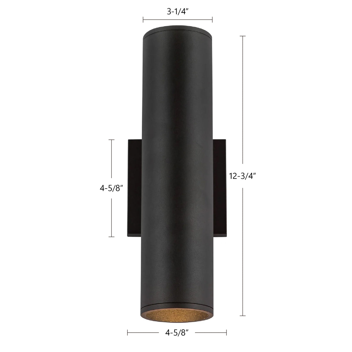 Applique murale haut/bas Lorna Blanc, 12 3/4", 3 7/8" – vue 3