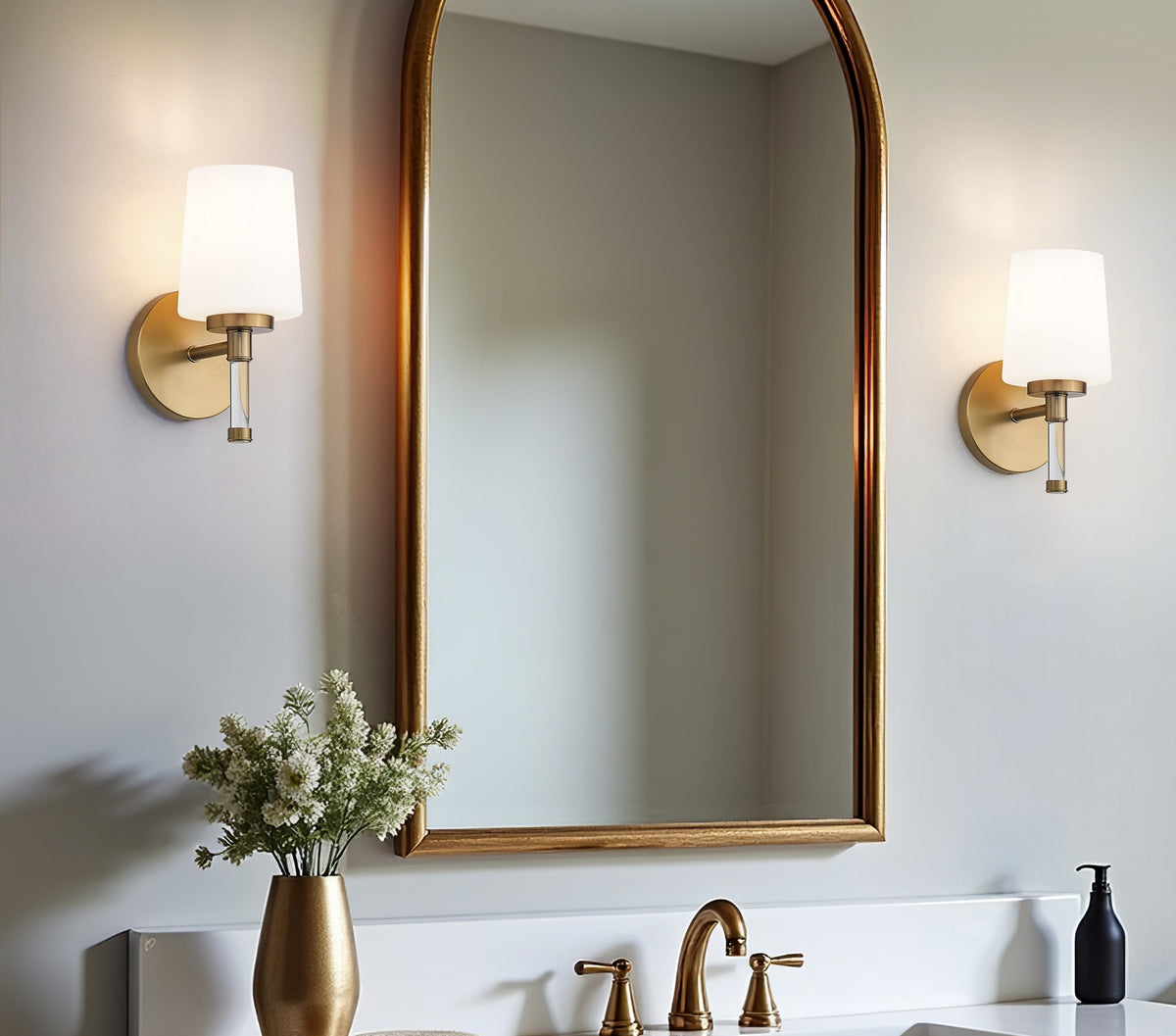 Applique murale Henri Or moderne, 10 1/4" – vue 7
