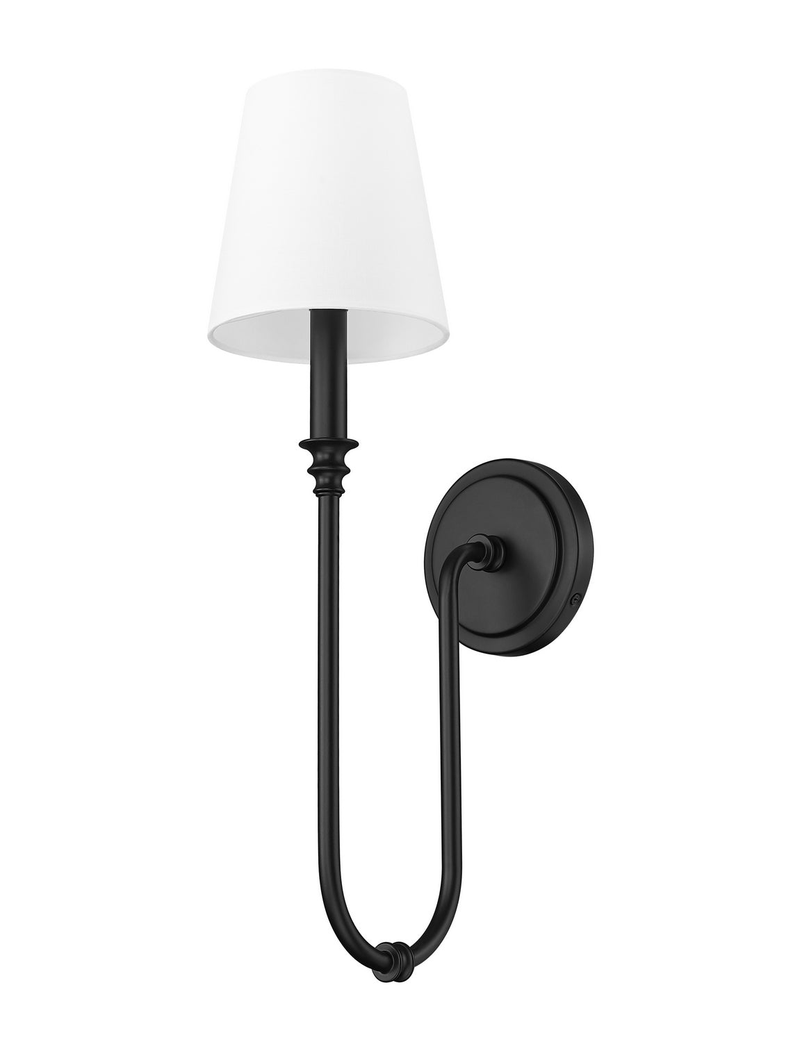 Applique murale Jisele Noir mat, 5 3/4" – vue 2