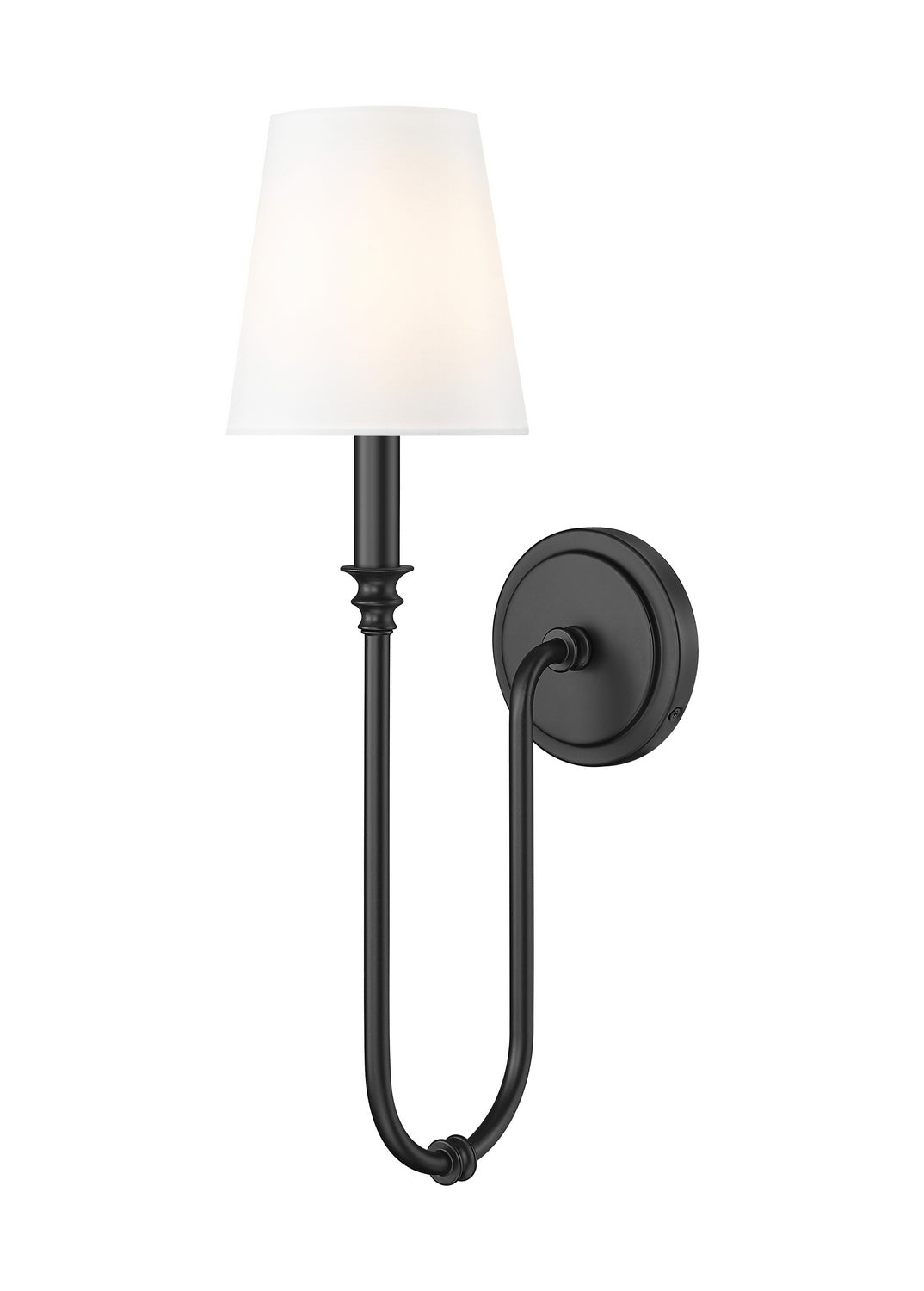 Applique murale Jisele Noir mat, 5 3/4" – Z-Lite