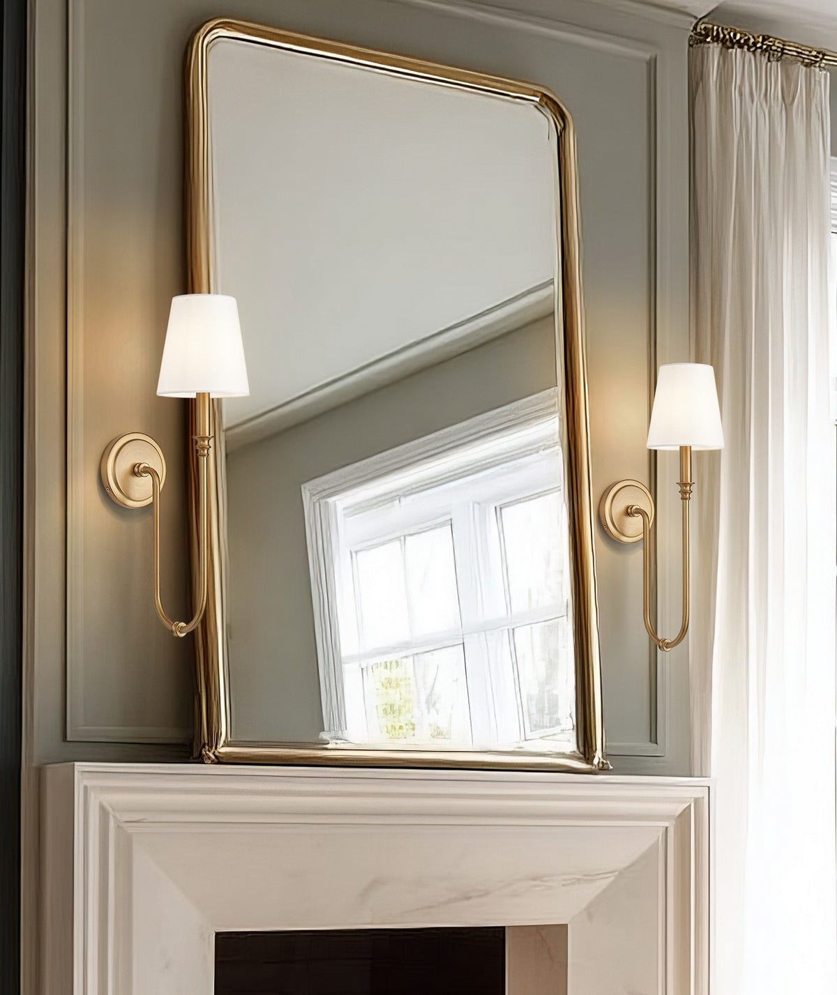 Applique murale Jisele Laiton frotté, 5 3/4" – vue 8