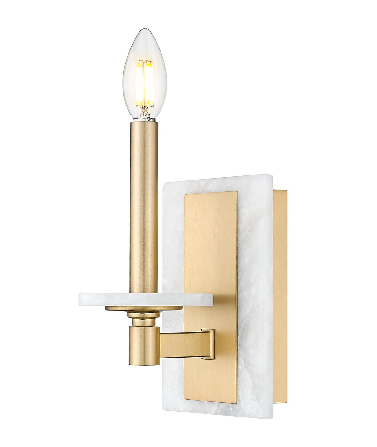 Applique murale Kaden Or moderne, 5" – vue 2