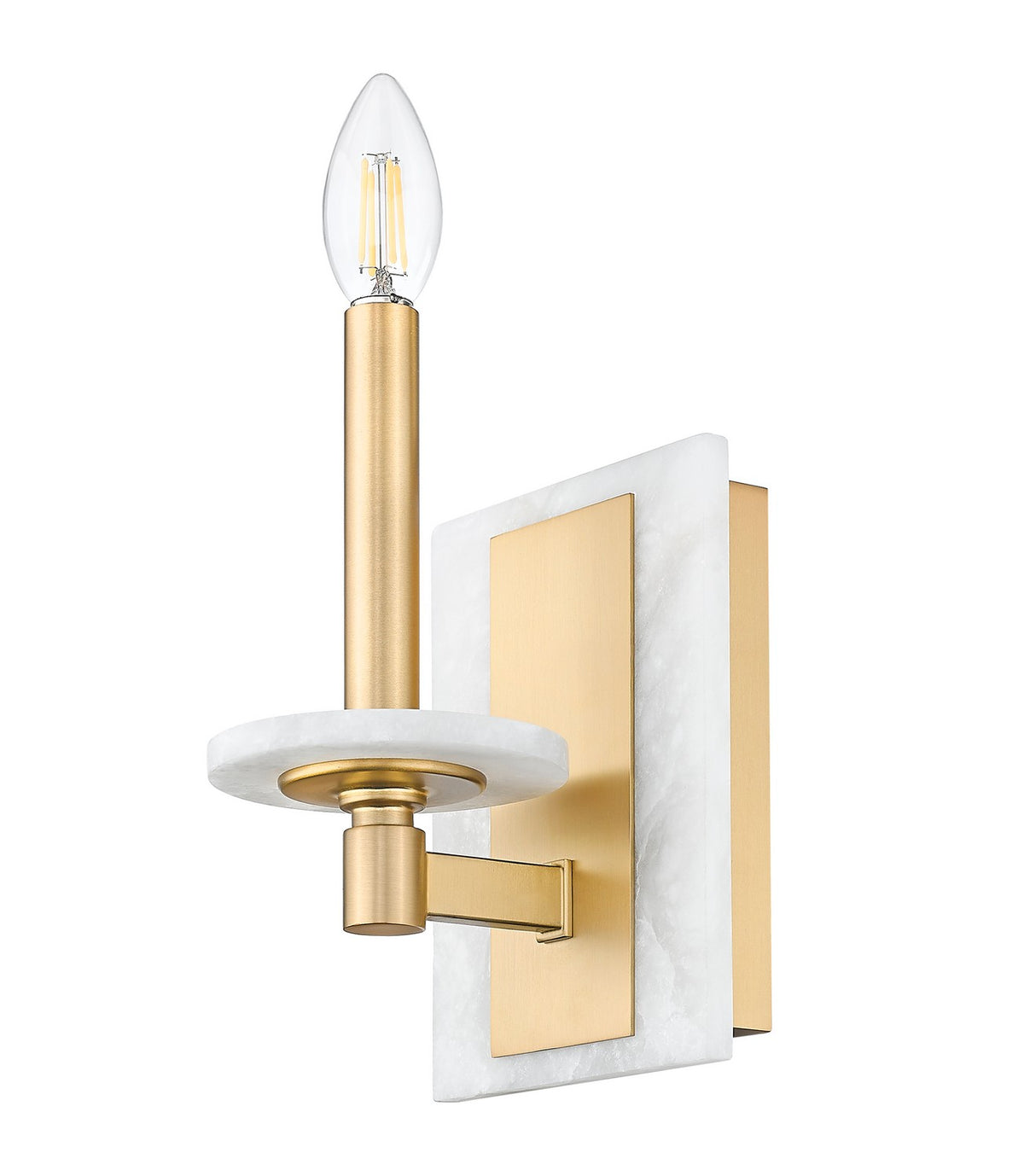 Applique murale Kaden Or moderne, 5" – vue 5