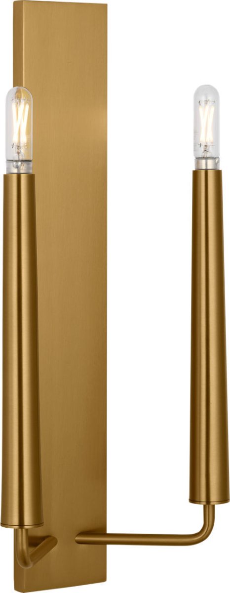 Applique murale Lois - Laiton bruni 8" by Visual Comfort Studio | Luminaires & cie