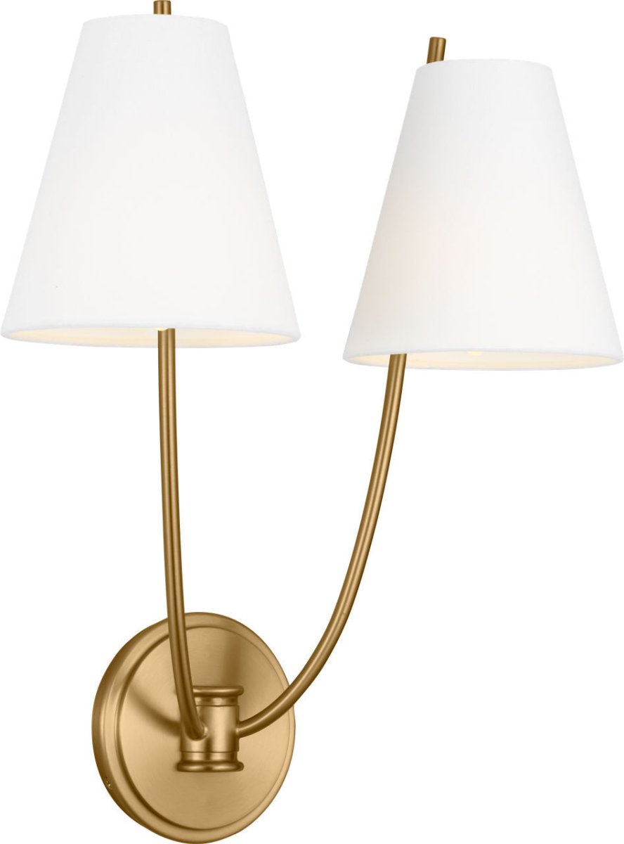 Applique murale Marina - Laiton bruni 14 1/2" by Visual Comfort Studio | Luminaires & cie