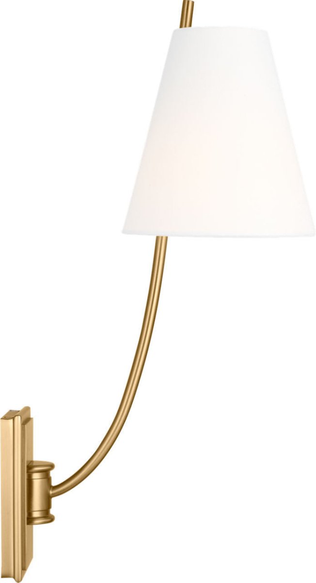 Applique murale Marina - Laiton bruni 6" by Visual Comfort Studio | Luminaires & cie