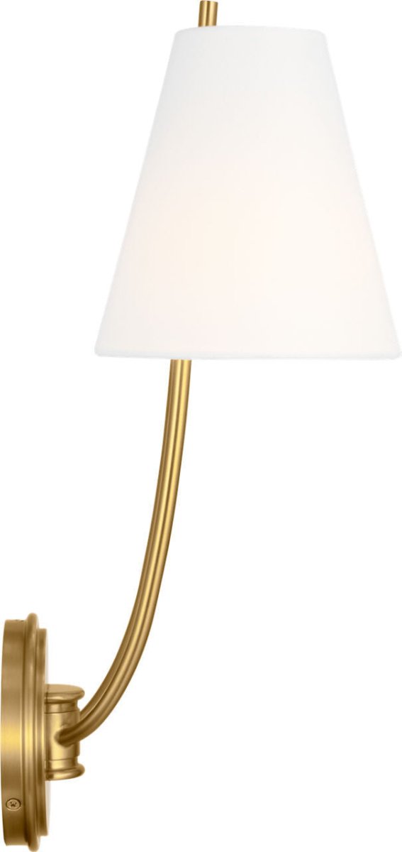 Applique murale Marina - Laiton bruni 6" by Visual Comfort Studio | Luminaires & cie