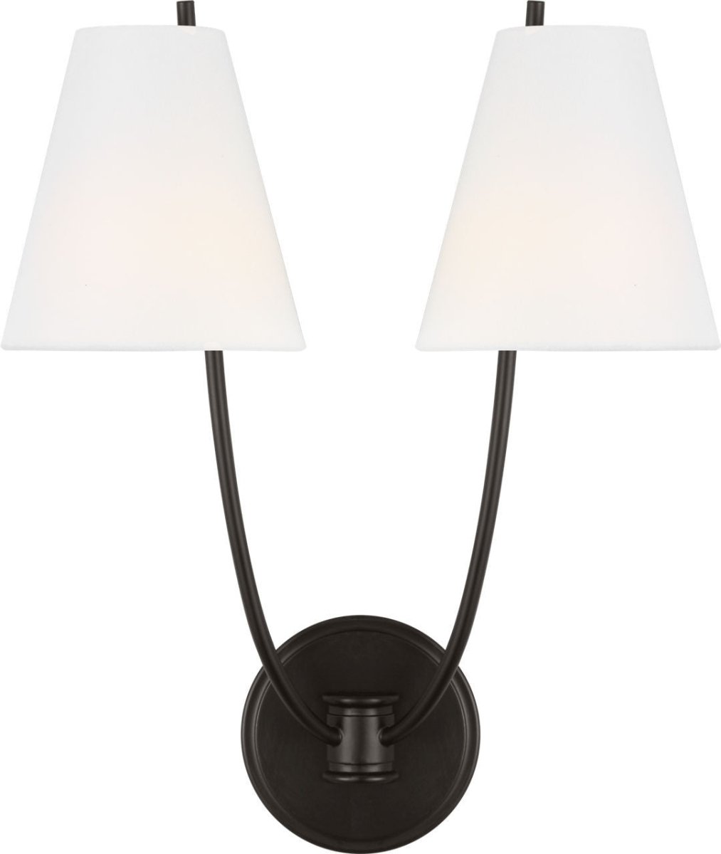Applique murale Marina - Laiton bruni 6" by Visual Comfort Studio | Luminaires & cie