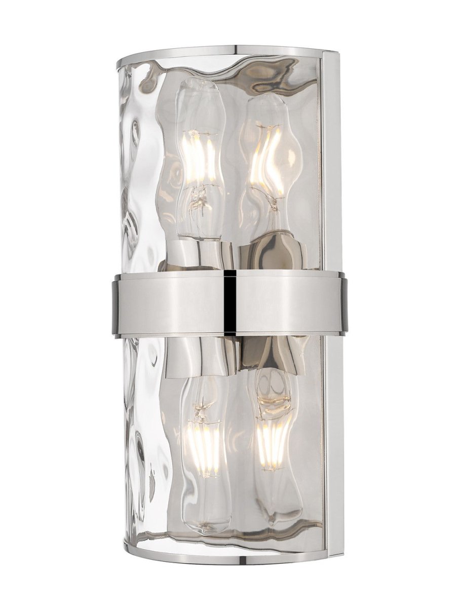 Applique murale Meridian - Nickel poli 12" by Z-Lite | Luminaires & cie