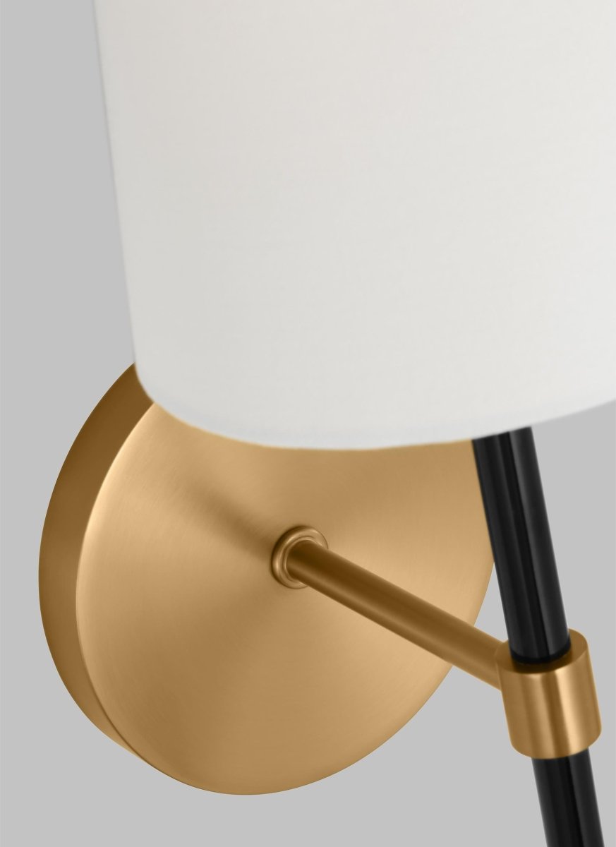 Applique murale Monroe - Régulier Nickel poli 2 by Visual Comfort Studio | Luminaires & cie