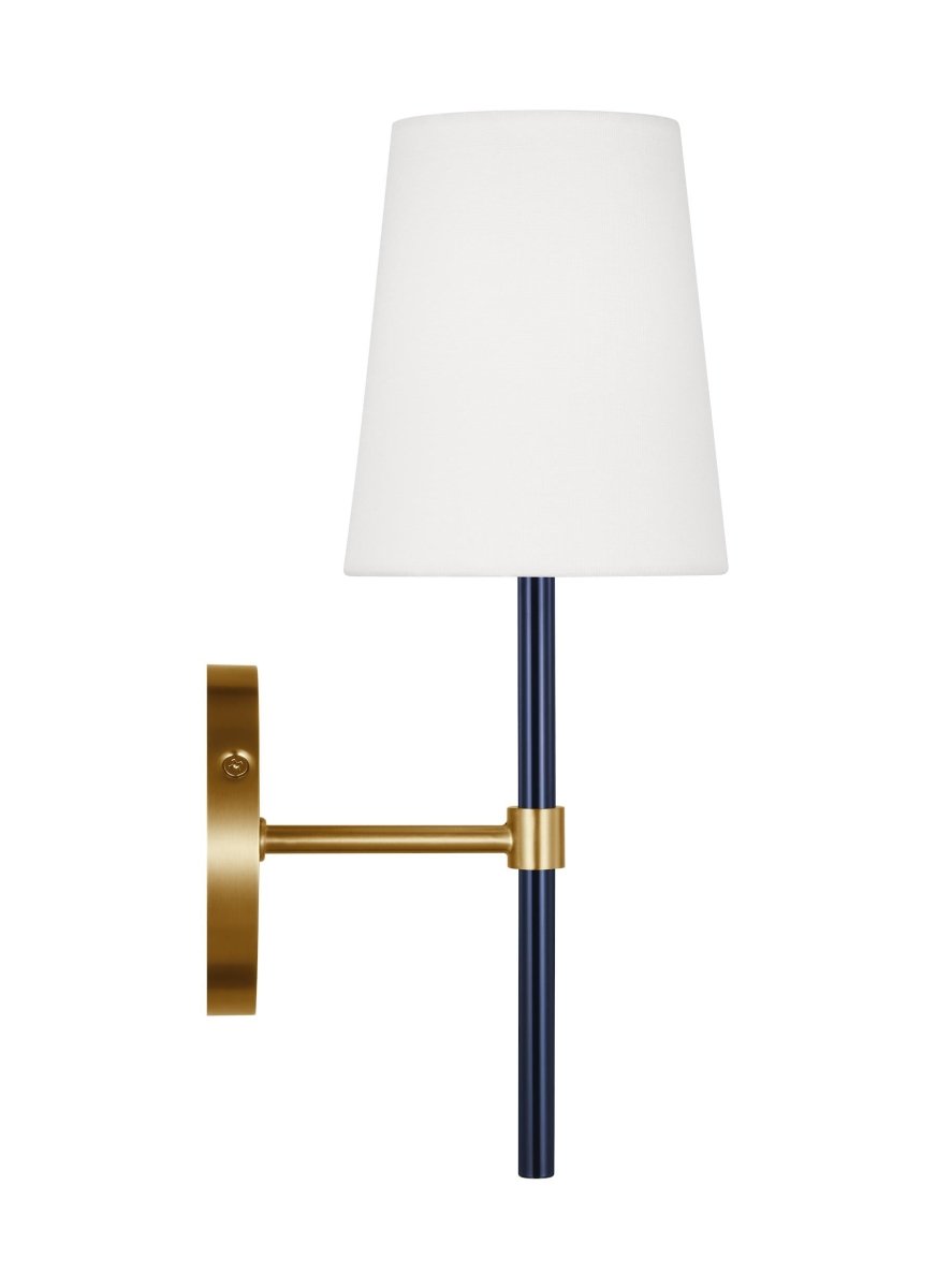 Applique murale Monroe - Régulier Nickel poli 2 by Visual Comfort Studio | Luminaires & cie
