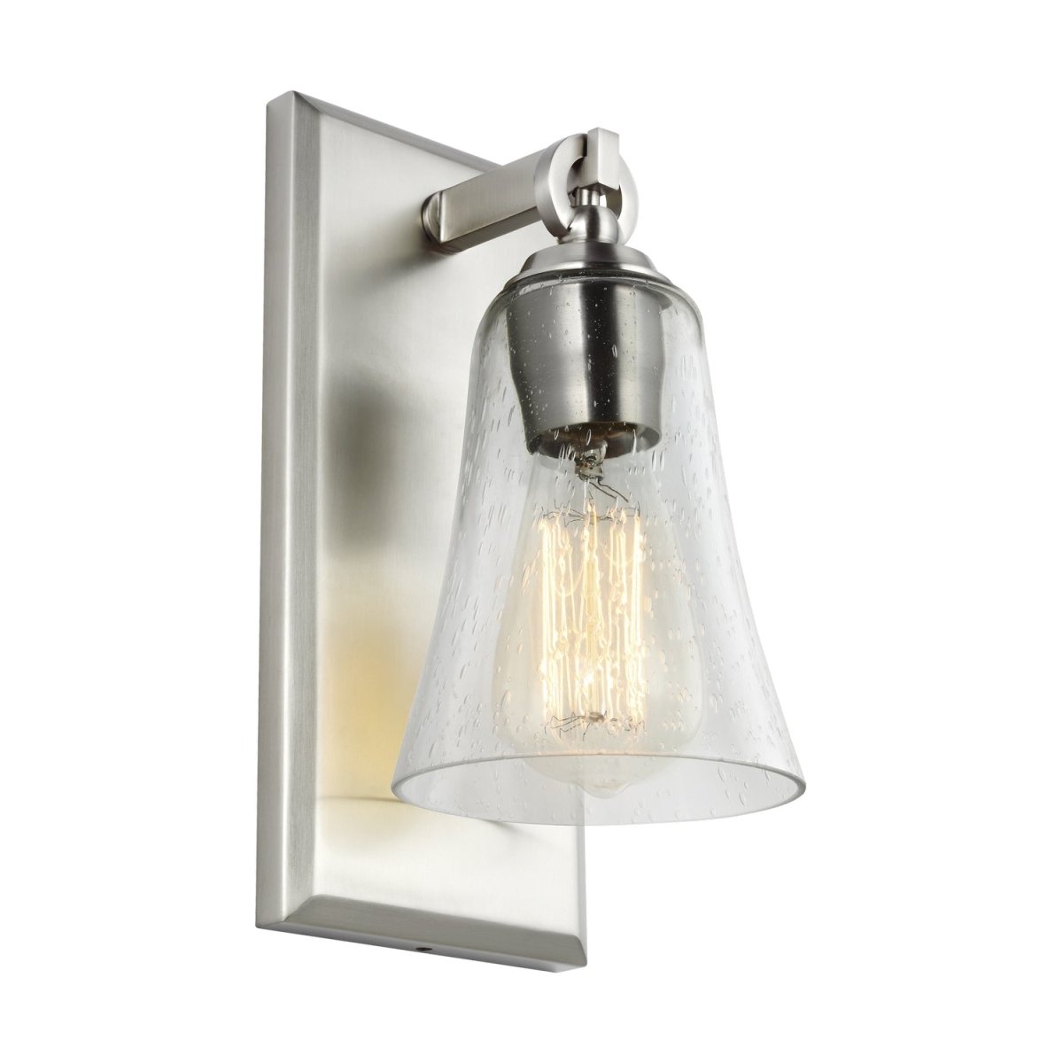 Applique murale Monterro - Nickel satiné by Visual Comfort Studio | Luminaires & cie