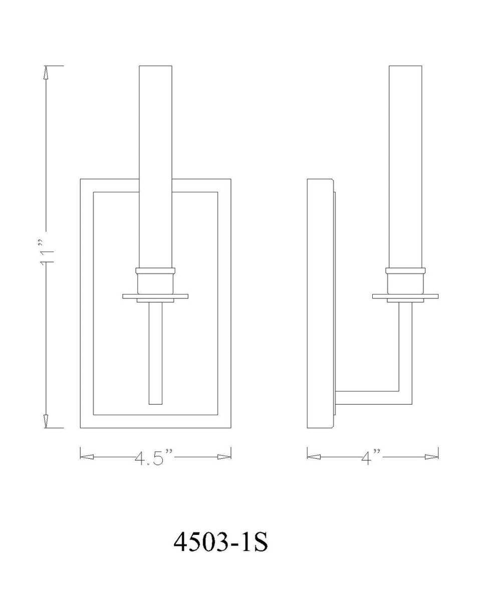 Applique murale Orson - 5" by Z-Lite | Luminaires & cie