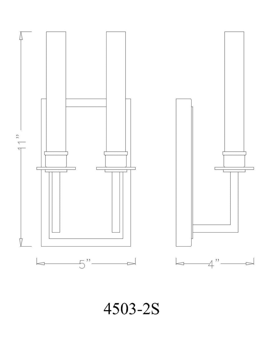 Applique murale Orson - 5" by Z-Lite | Luminaires & cie