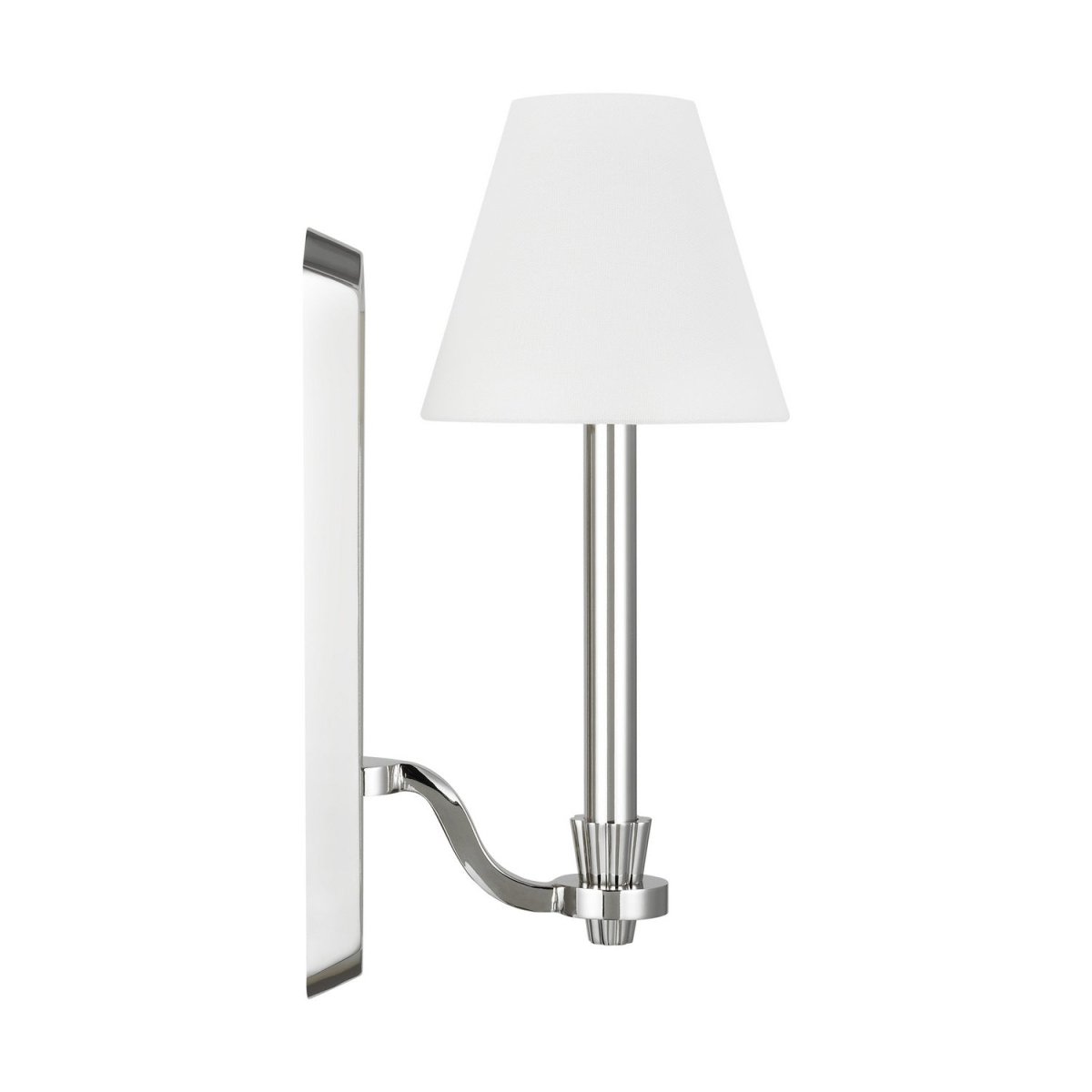 Applique murale Paisley - Nickel poli by Visual Comfort Studio | Luminaires & cie