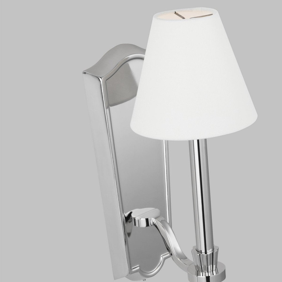 Applique murale Paisley - Nickel poli by Visual Comfort Studio | Luminaires & cie