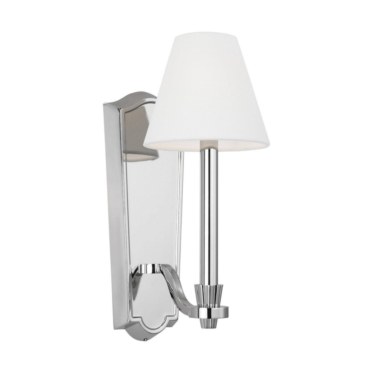 Applique murale Paisley - Nickel poli by Visual Comfort Studio | Luminaires & cie