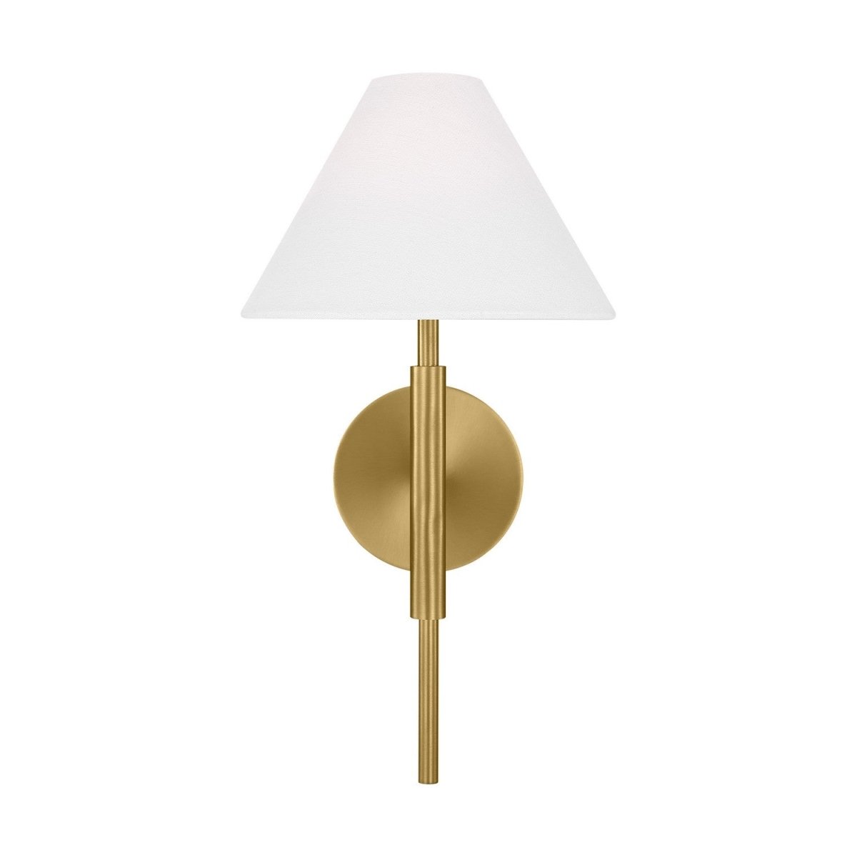 Applique murale Porteau - Laiton satiné by Visual Comfort Studio | Luminaires & cie