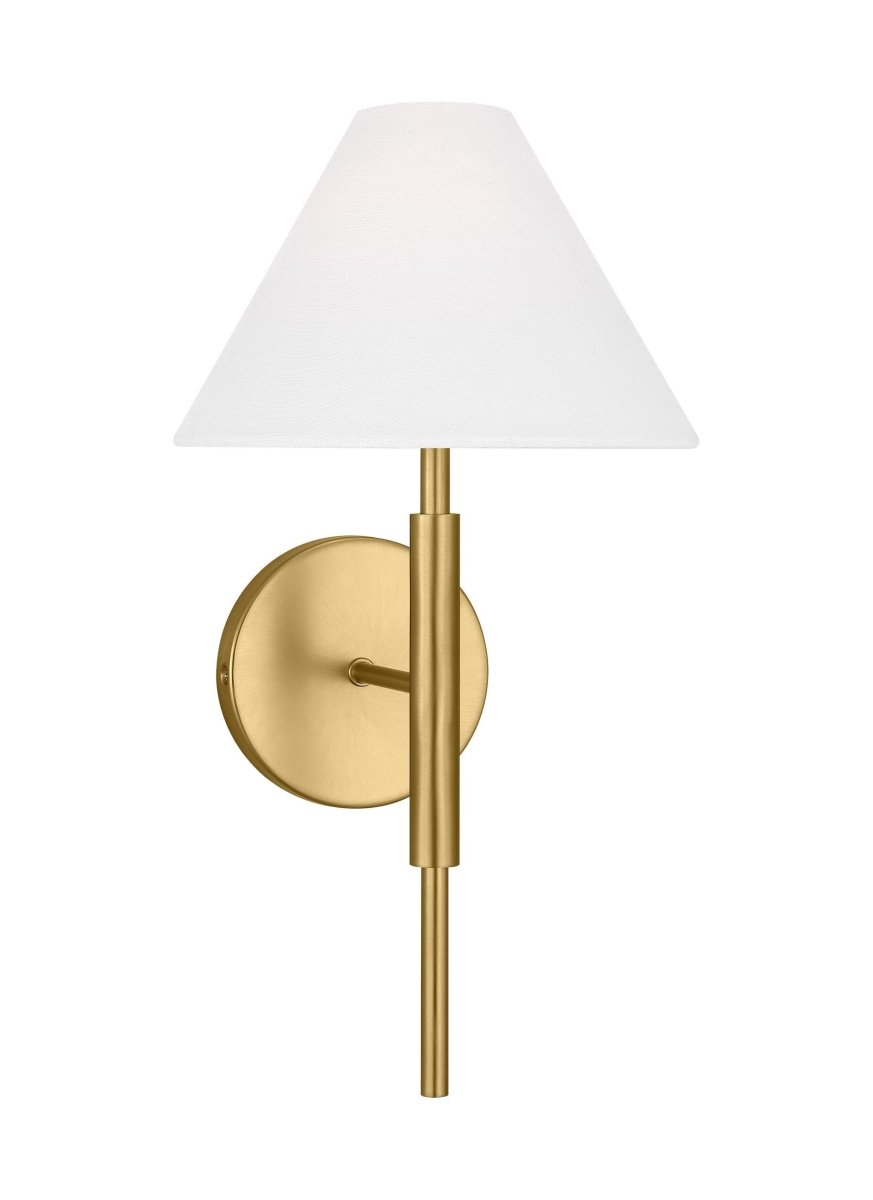 Applique murale Porteau - Laiton satiné by Visual Comfort Studio | Luminaires & cie