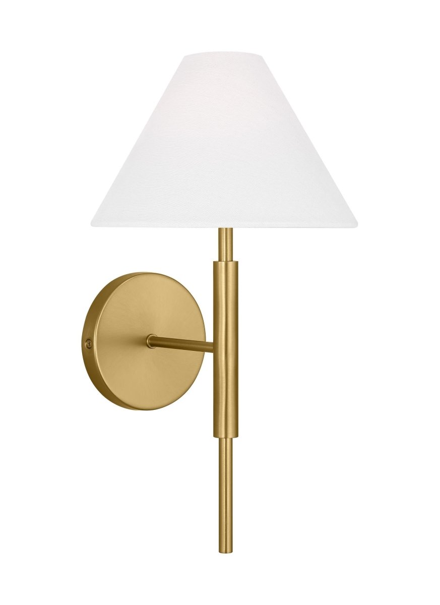 Applique murale Porteau - Laiton satiné by Visual Comfort Studio | Luminaires & cie