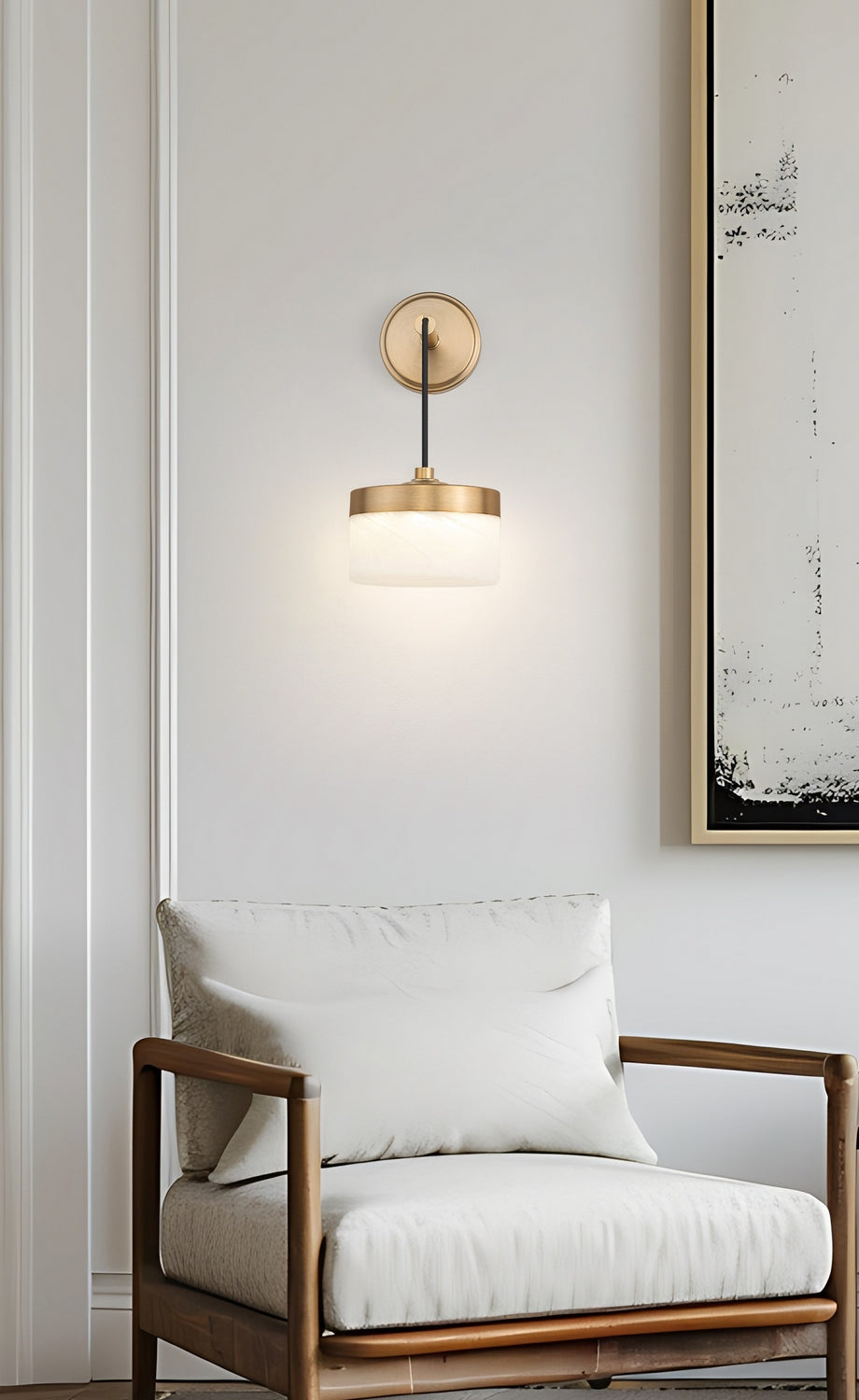 Applique murale Renaud Or moderne – vue 7