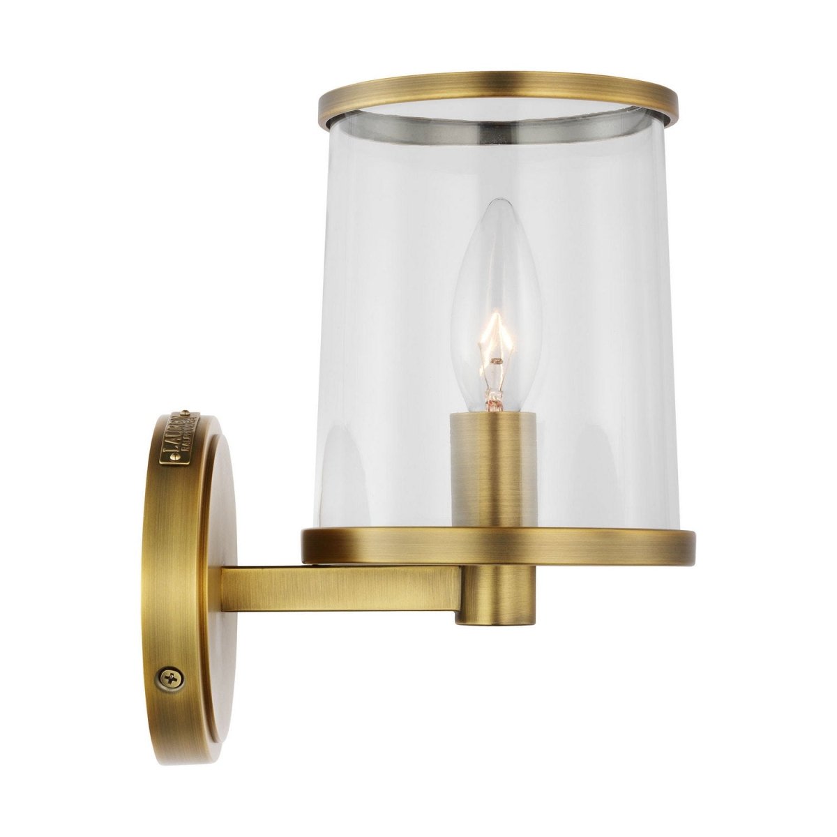 Applique murale Reynolds - Laiton vieilli dans le temps by Visual Comfort Studio | Luminaires & cie