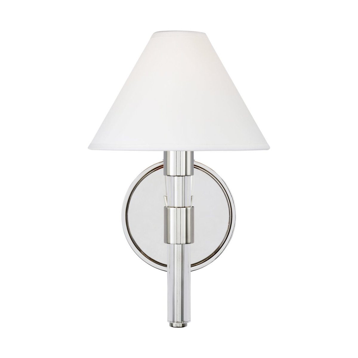Applique murale Robert - Nickel poli 9" by Visual Comfort Studio | Luminaires & cie
