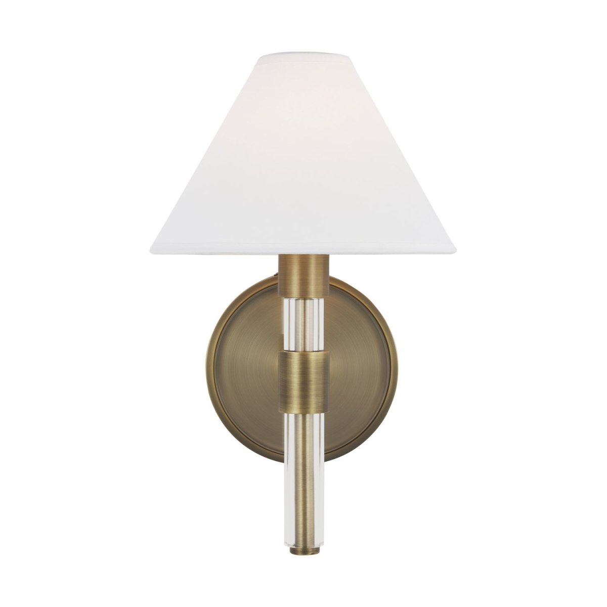 Applique murale Robert - Laiton vieilli dans le temps 9" by Visual Comfort Studio | Luminaires & cie