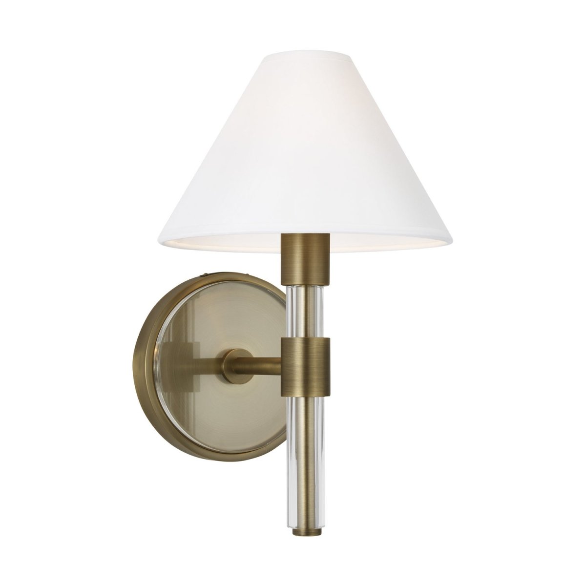 Applique murale Robert - Laiton vieilli dans le temps 9" by Visual Comfort Studio | Luminaires & cie