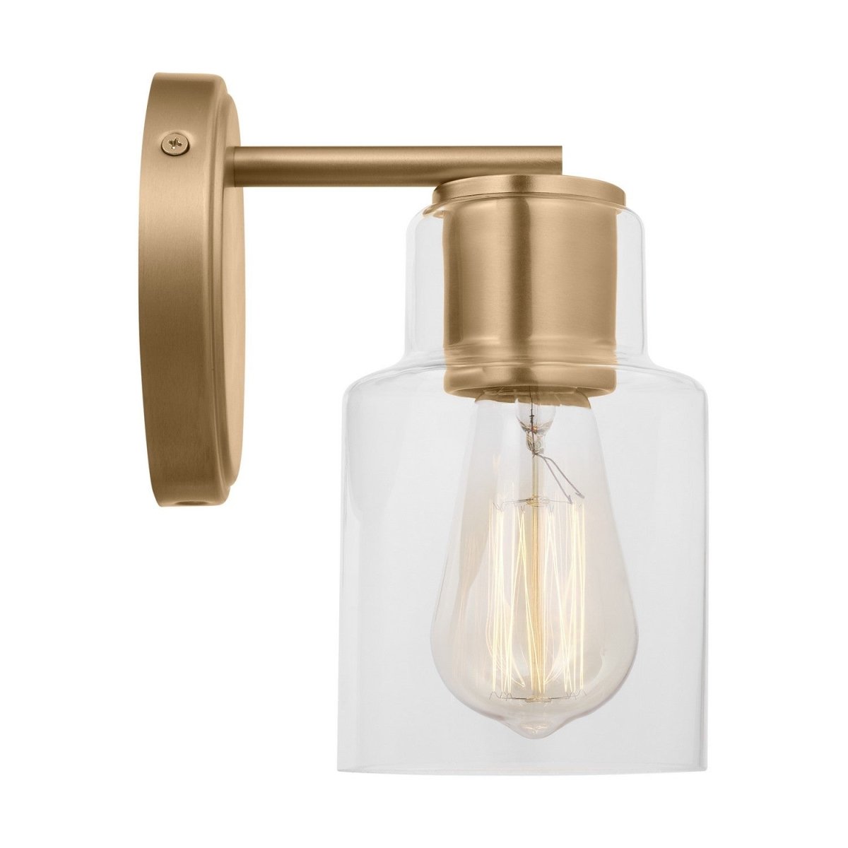 Applique murale Sayward - Laiton satiné by Visual Comfort Studio | Luminaires & cie
