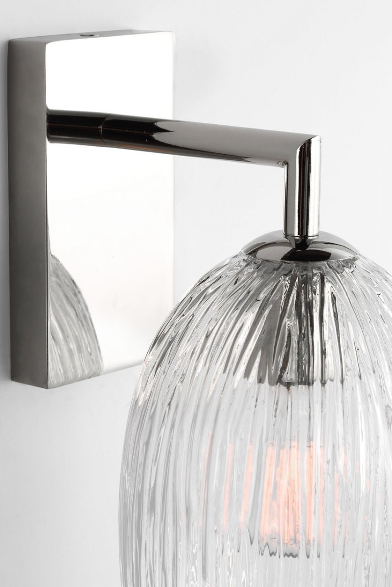 Applique murale Serafina - Nickel poli by Visual Comfort Studio | Luminaires & cie