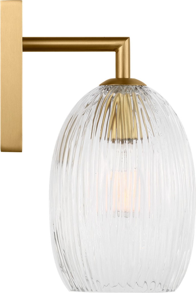 Applique murale Serafina - Nickel poli by Visual Comfort Studio | Luminaires & cie