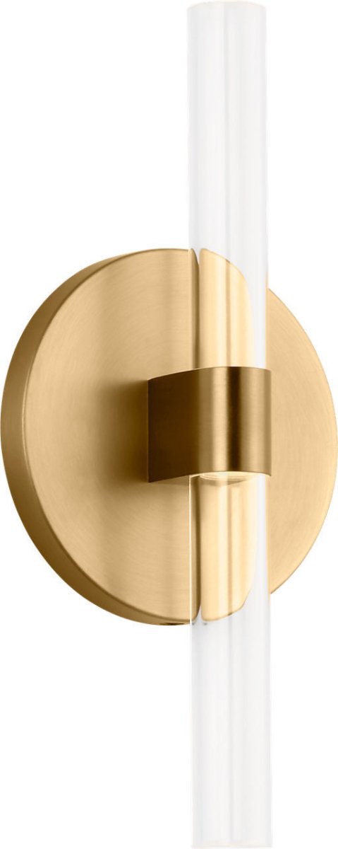 Applique murale Silas - Laiton bruni 10" by Visual Comfort Studio | Luminaires & cie