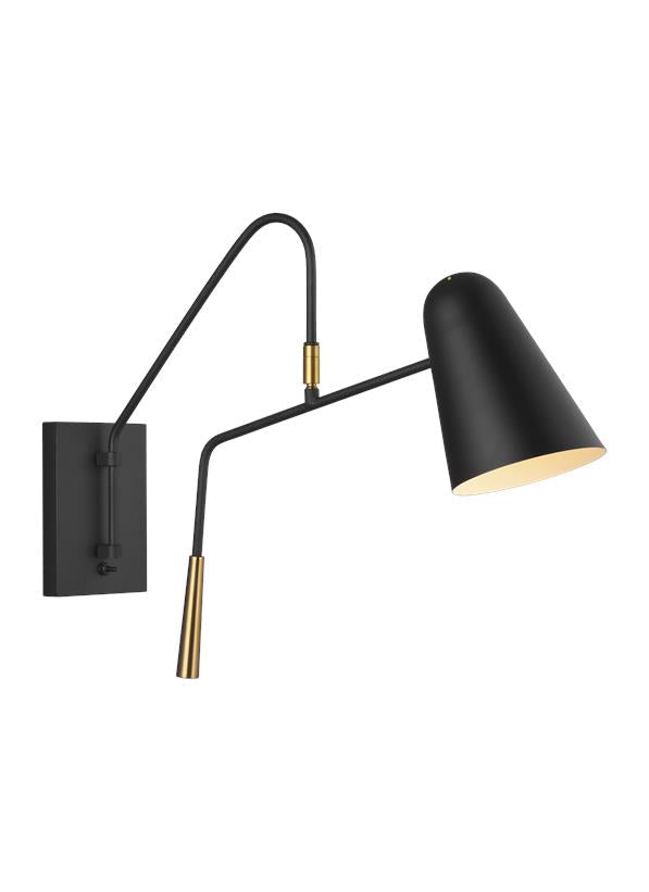 Applique murale Simon - Noir minuit by Visual Comfort Studio | Luminaires & cie
