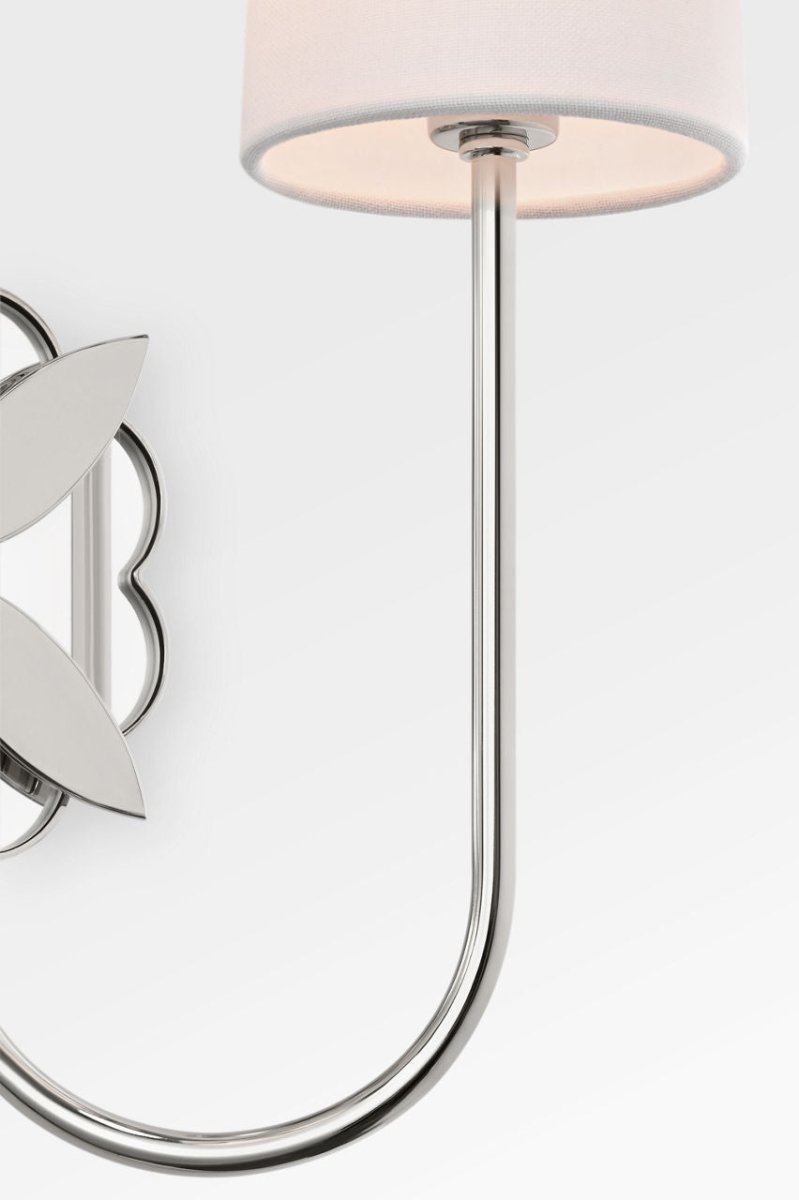 Applique murale Spencer - Nickel poli 10 3/4" by Visual Comfort Studio | Luminaires & cie