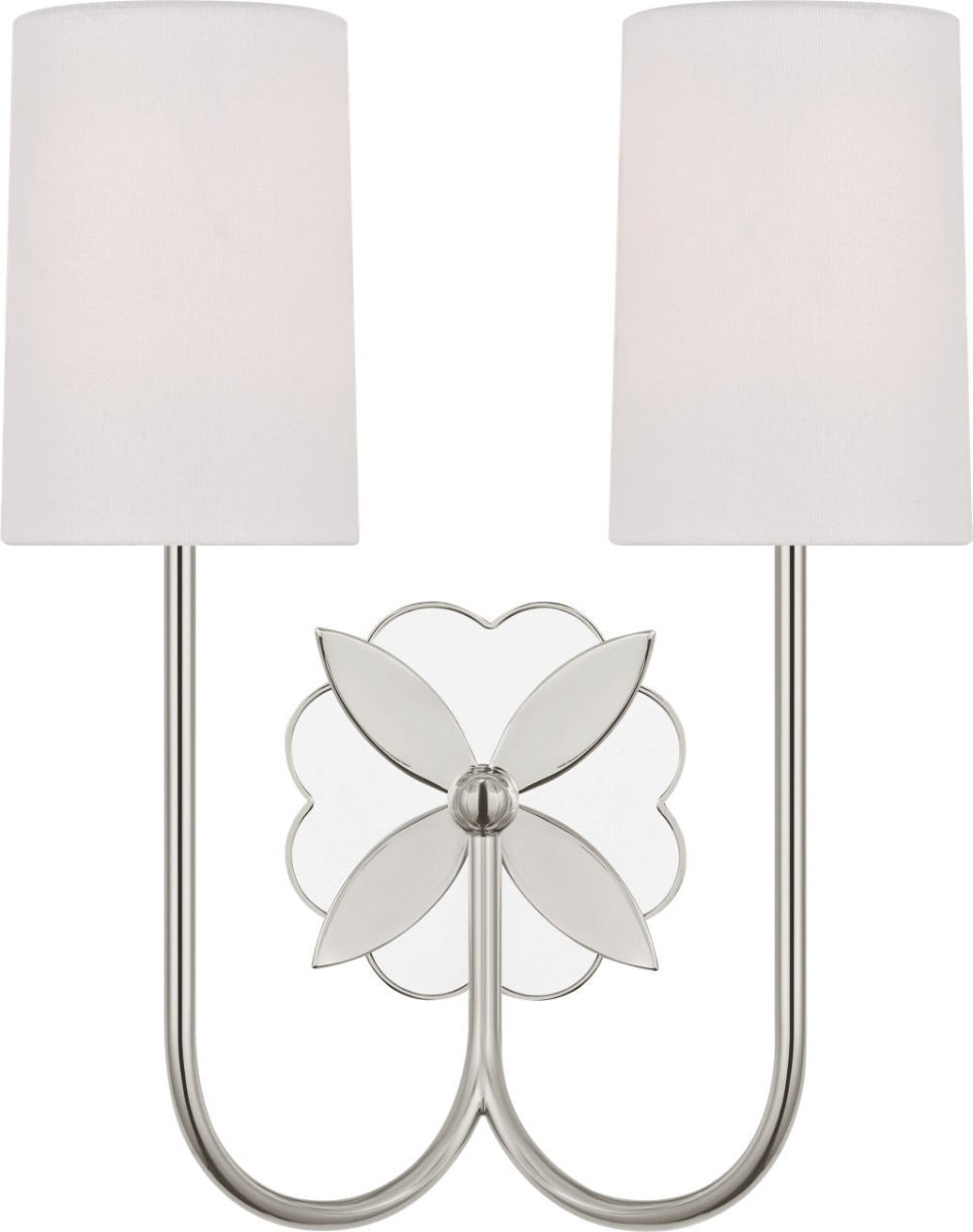Applique murale Spencer - Nickel poli 10 3/4" by Visual Comfort Studio | Luminaires & cie