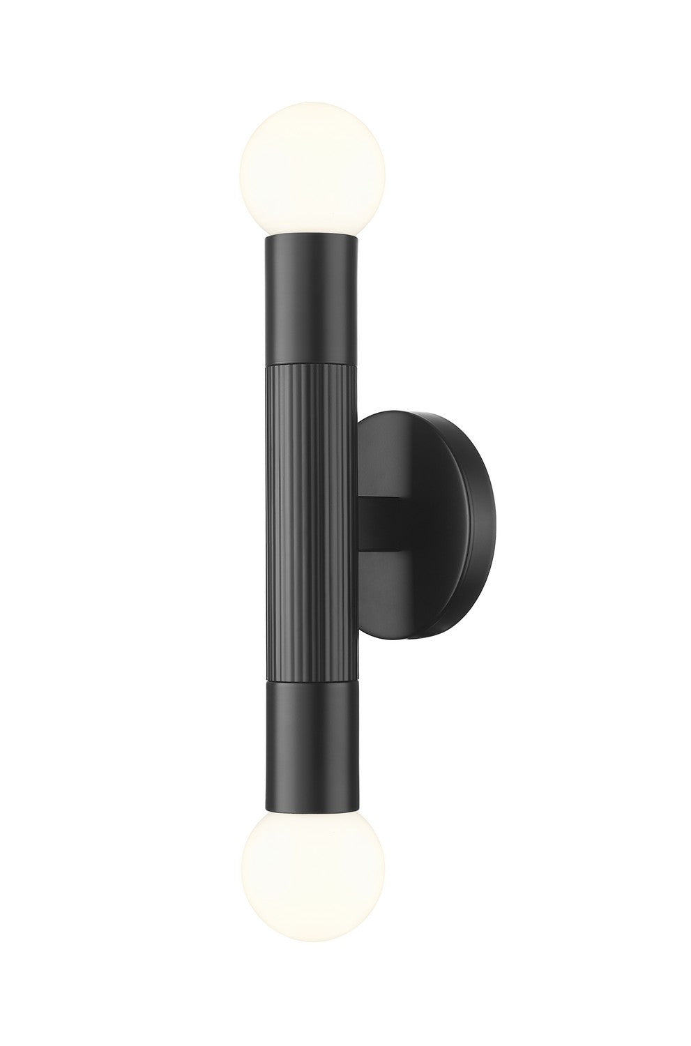Applique murale Stari Noir mat, nombre ampoules 2 – Z-Lite