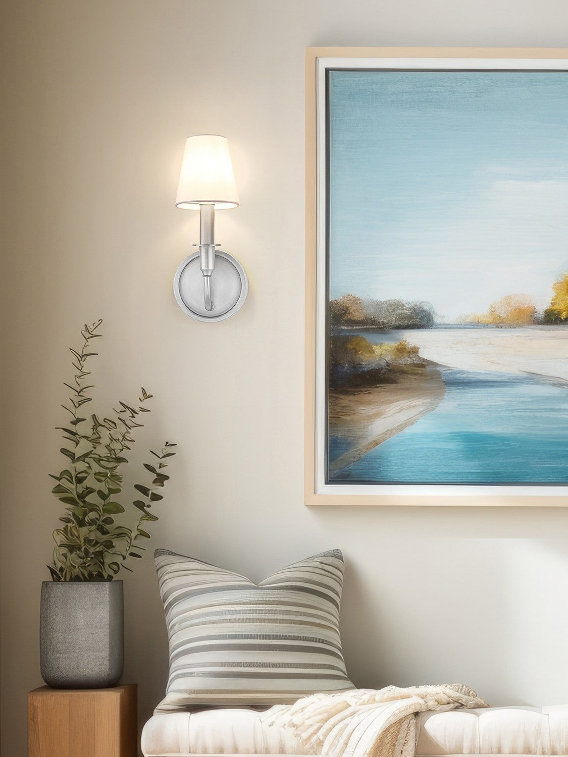Applique murale Tova Nickel brossé, 5 1/4" – vue 8