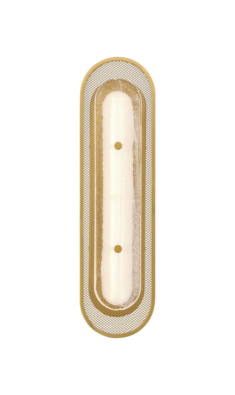 Applique murale Tramore Or, Verre argenté, 22" – Eurofase