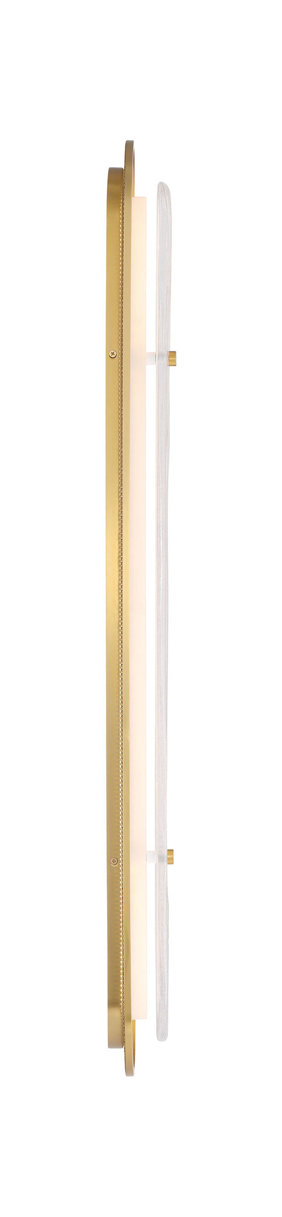 Applique murale Tramore Or, Verre argenté, 38" – vue 4