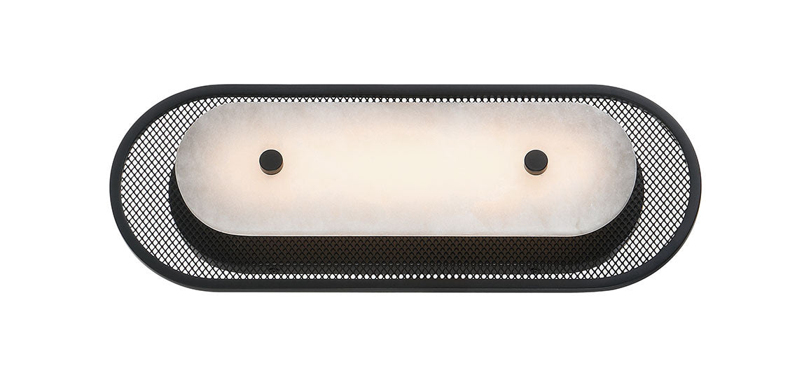 Applique murale Tramore Noir mat, Albâtre, 16" – vue 5