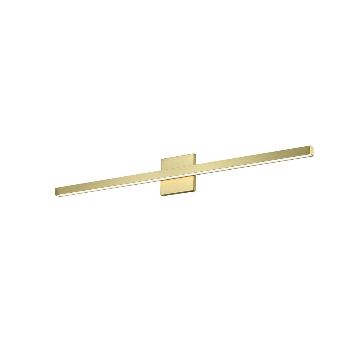 Barre d'éclairage de salle de bain Annita — 1.5" Vers le bas, Laiton vieilli, 35 1/2" – Dainolite
